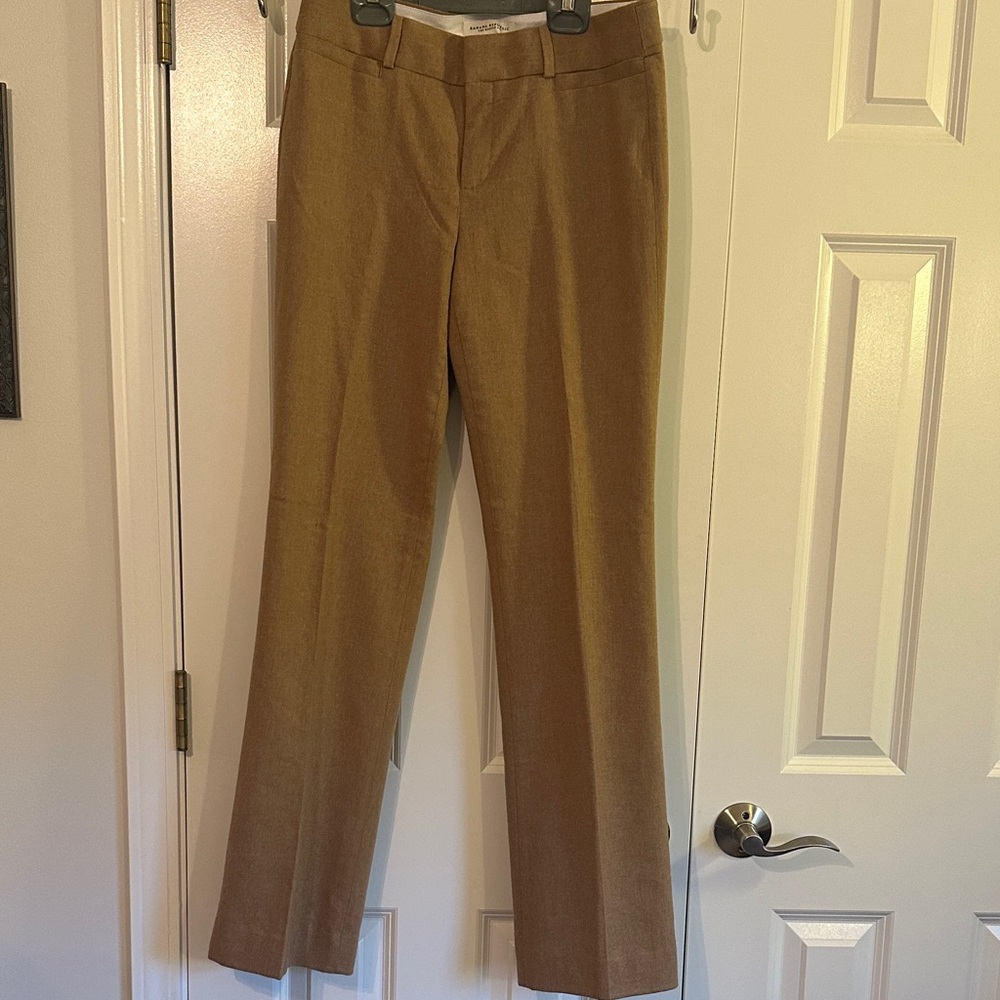 Banana Republic Tan Women's Pants-Martin Fit